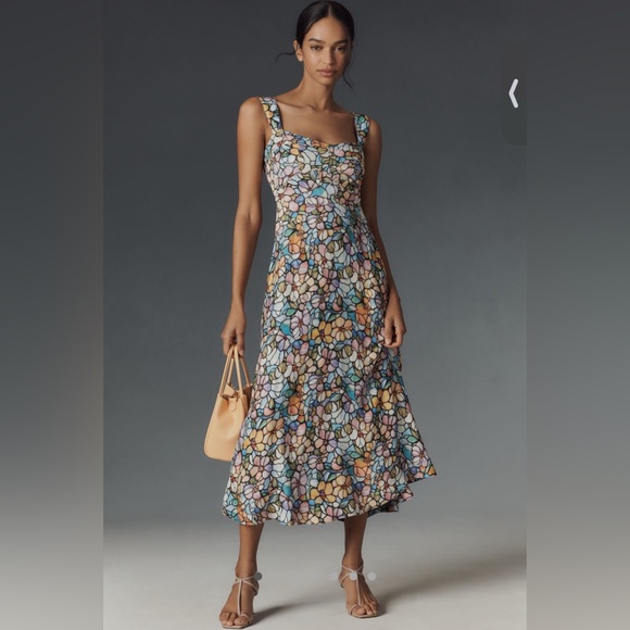 knee length dresses for ladies Jocelyn Satin Strapless Ruched Midi Dress – Sugarlips